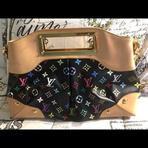 Louis Vuitton Multi Colored Judy Gm Satchel